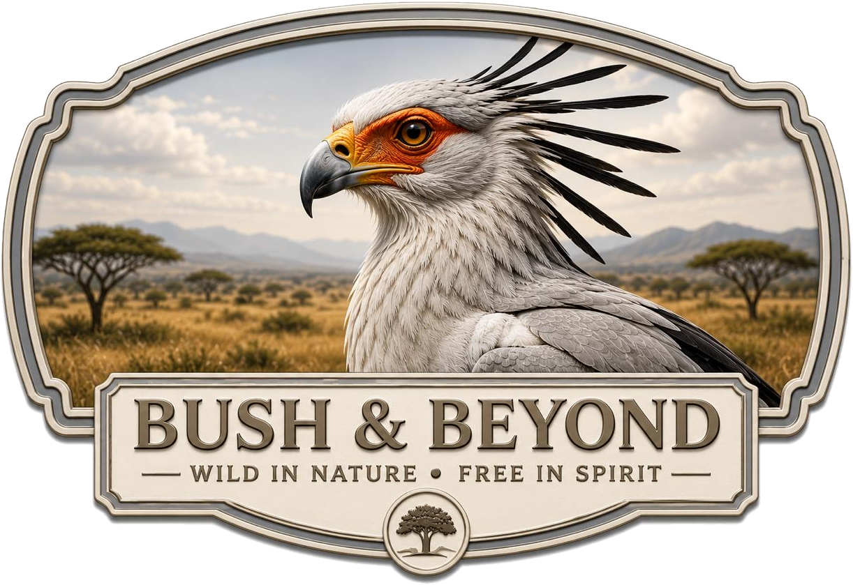 BUSH & BEYOND — Secretary Bird (Oval)